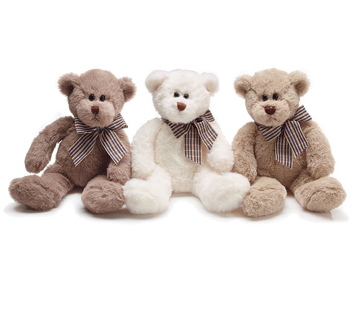 Cream/Beige/Gray Bear